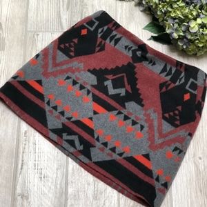 GAP Aztec Southwestern Blanket Mini Skirt EUC
